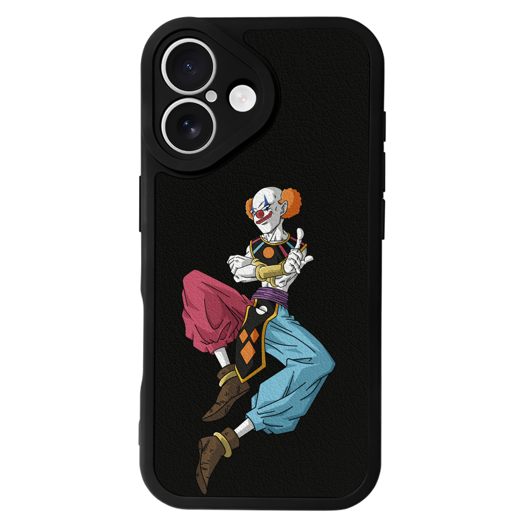 （画像用） ドラゴンボール DRAGON BALL 【iPhone 16シリーズ対応】シリコンスマホケース（レザー調） 材質：シリコン